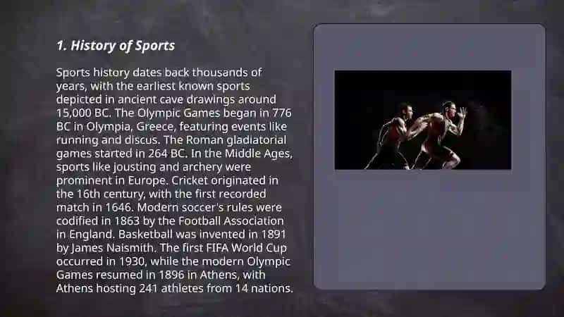 Sport History 3
