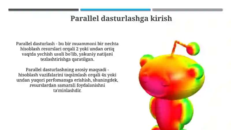 Parallel dasturlash 3