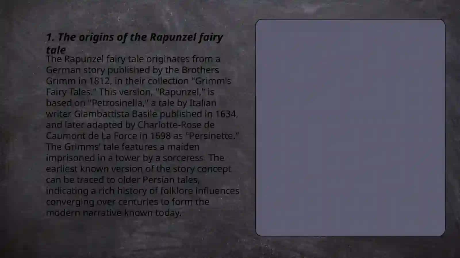 Grimms' story 3