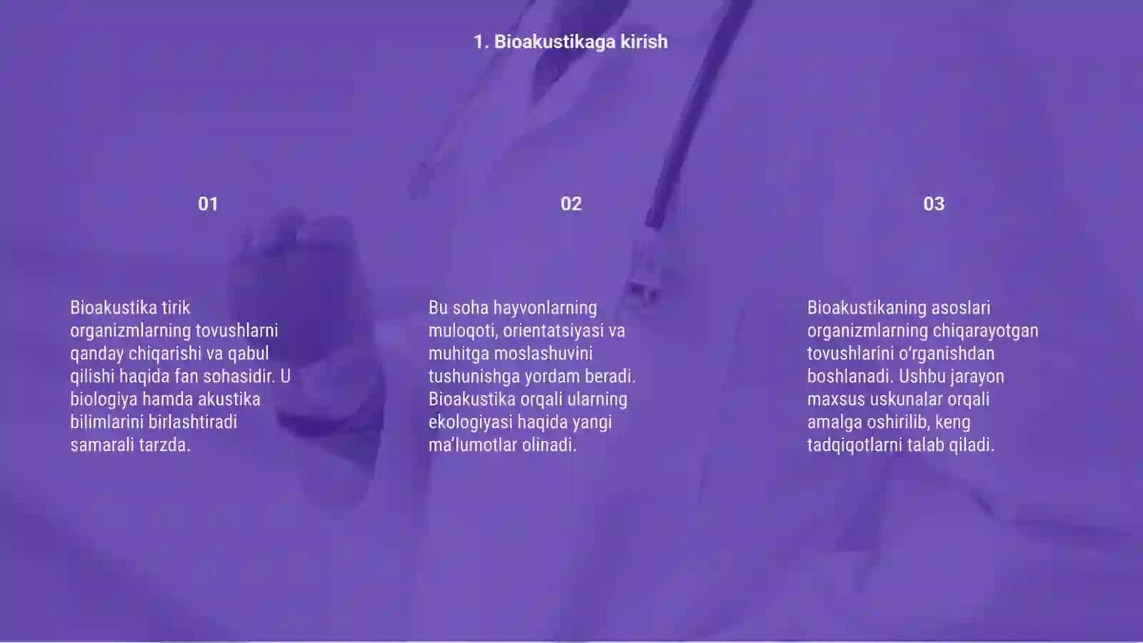 Bioakustika asoslari 3