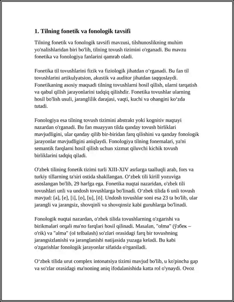 TILLARNING TAVSIFI 3