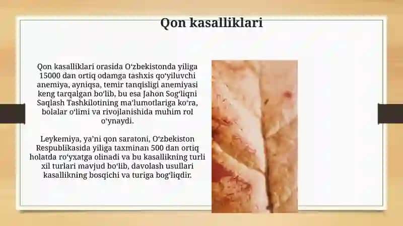 Qon kasalliklari 3