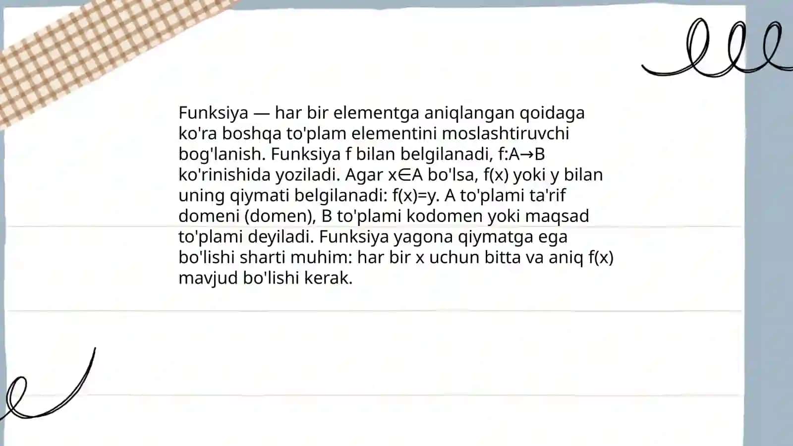 Funksiya 3