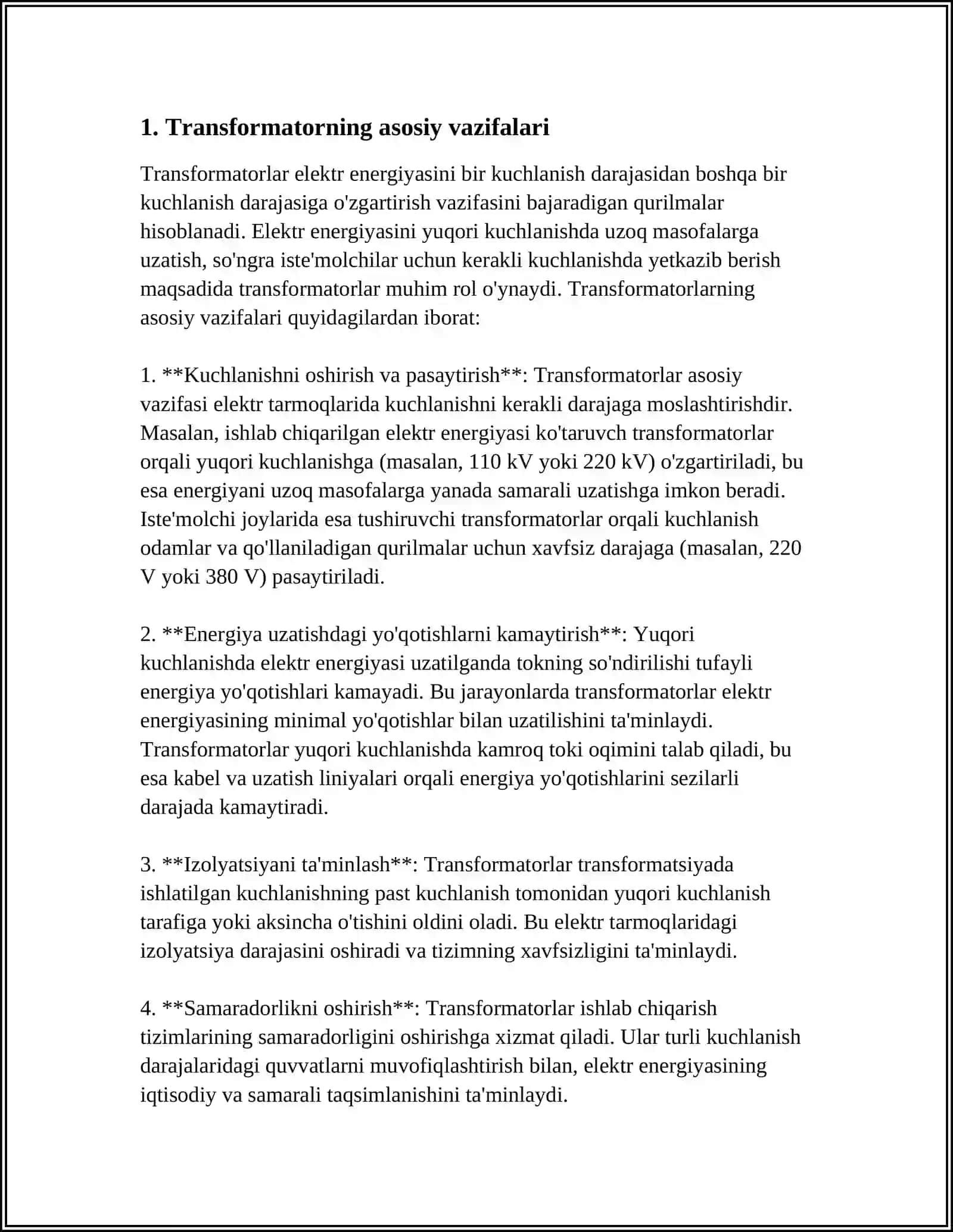 TRANSFORMATORLAR 3