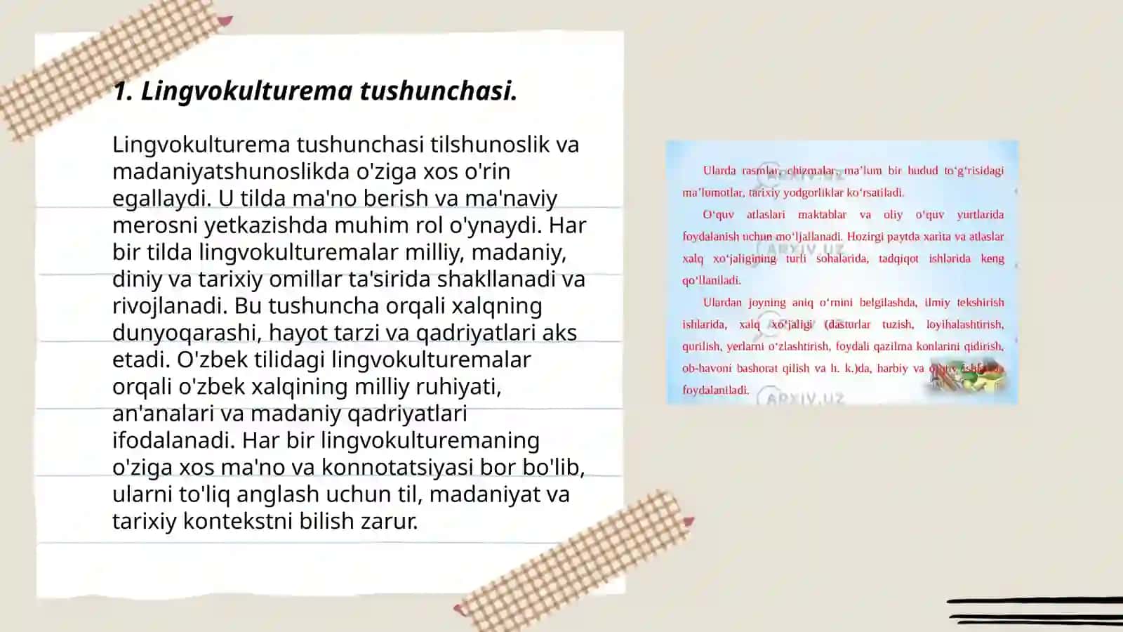 Lingvokulturema va uning turlari 3