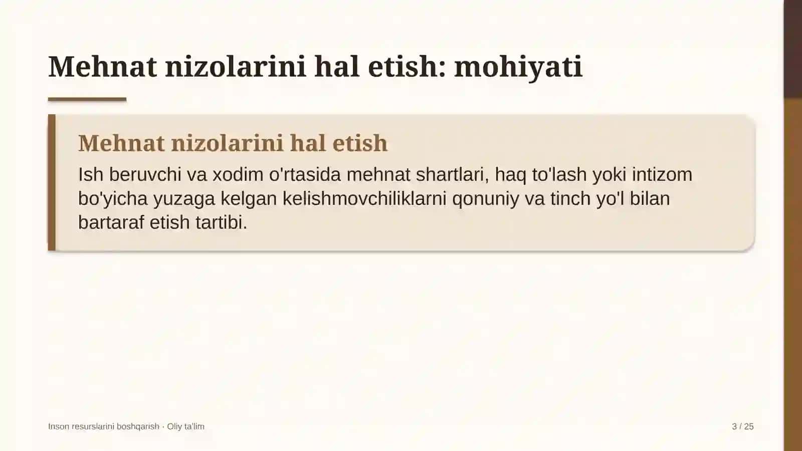 Hamshiralik ishida mehnat nizolarini hal etish 3