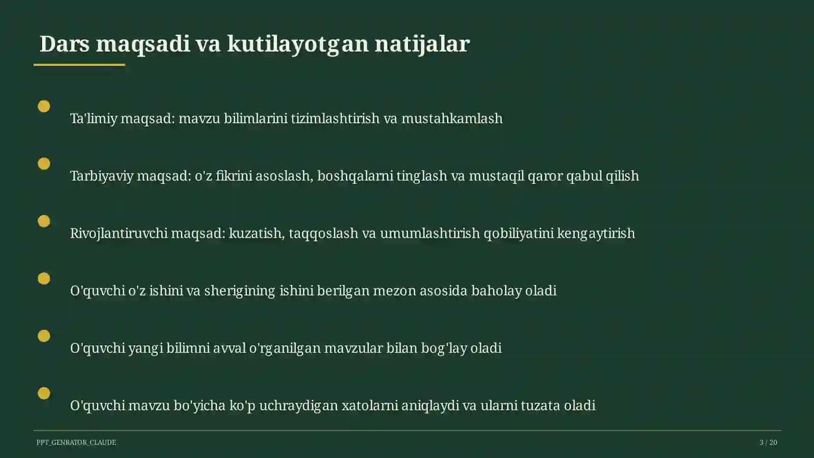 Ko'pburchaklar va parallelogramm (8-sinf) 3