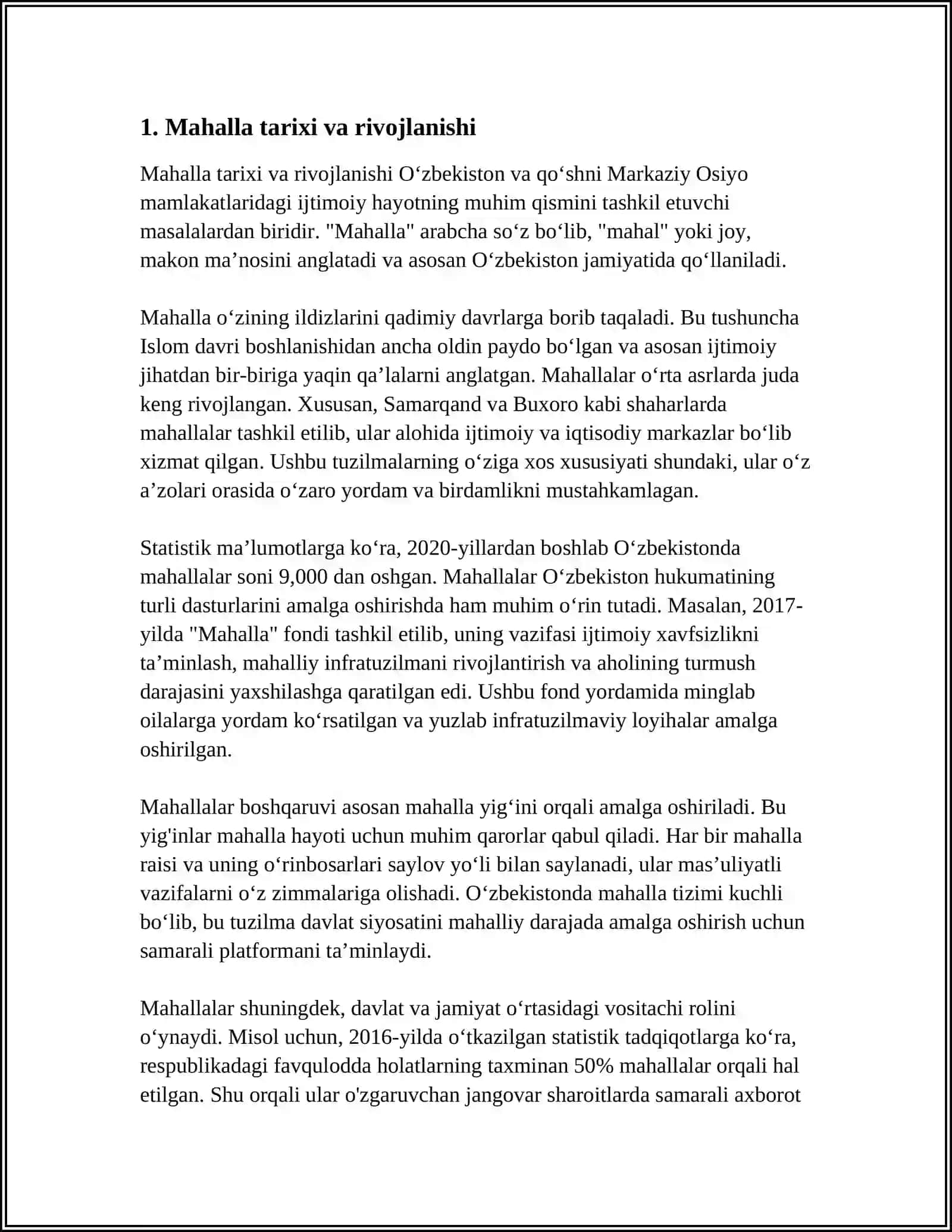 MAHALLA 3