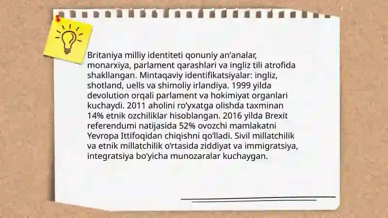 Buyuk Britaniya madaniyati va psixologiyasi 3