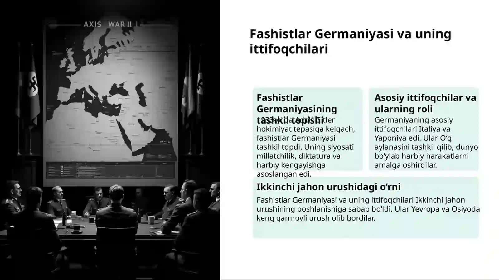 Ikkinchi jahon urushi: tarix va oqibatlar 3