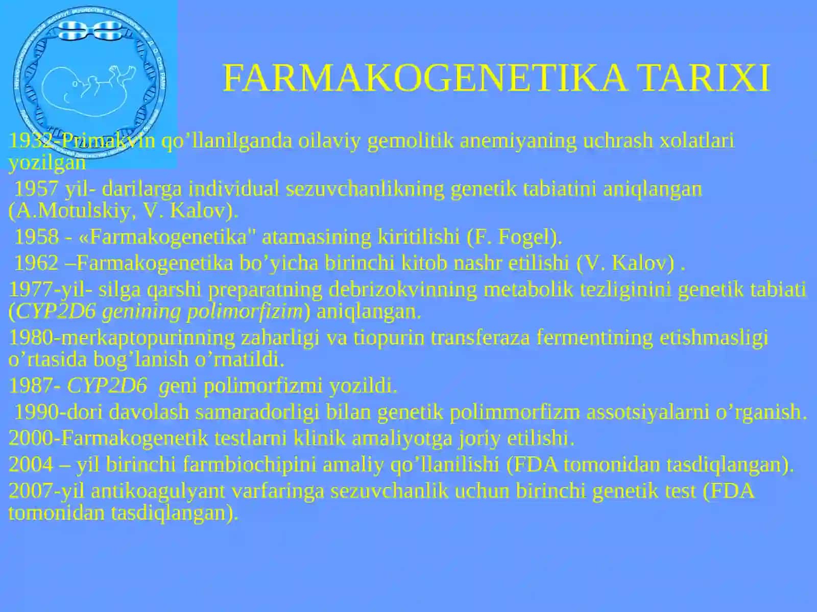 FARMAKOGENETIKA 3