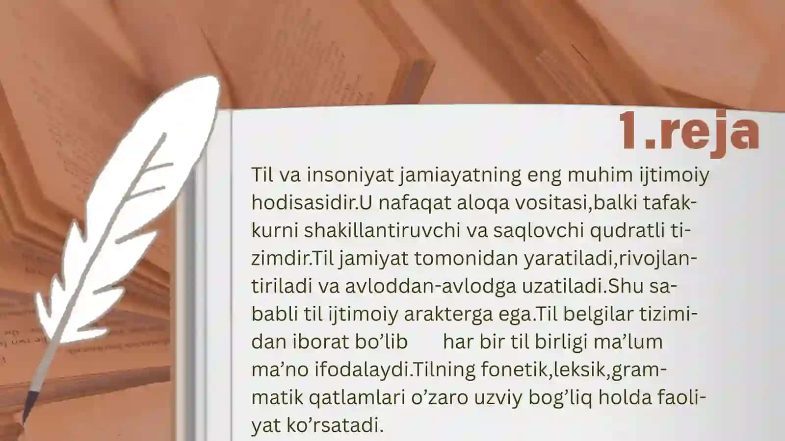 Til,lison va nutq munosabati 3