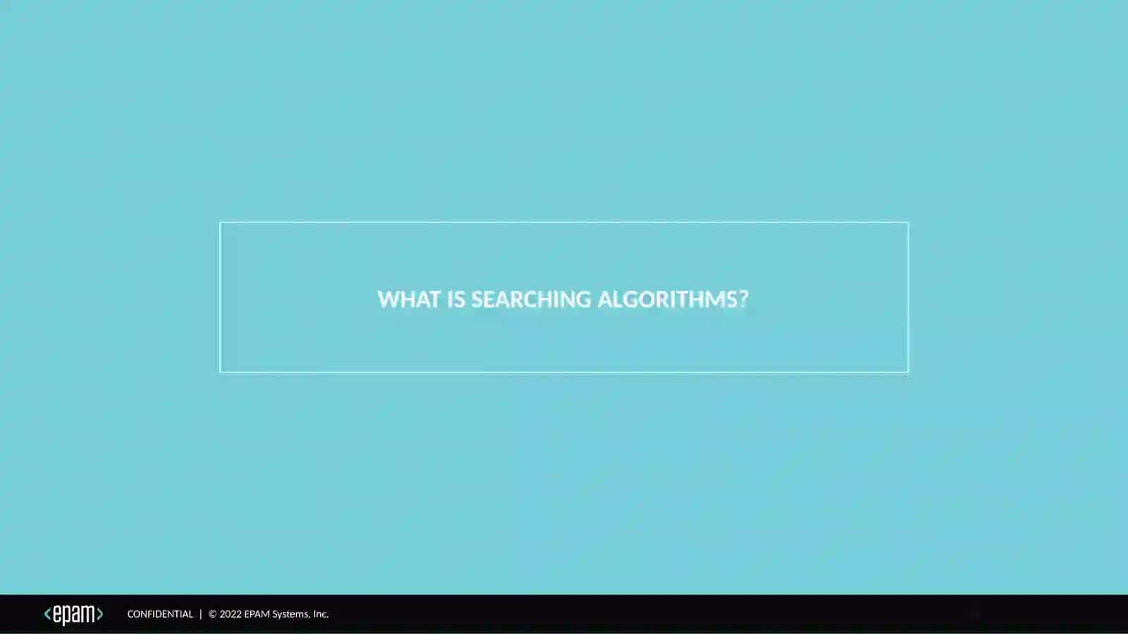 Searching Algorithms 3