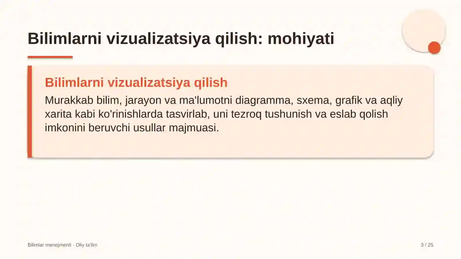 elektron hujjat aylanishi tizimlarida bilimlarni vizualizatsiya qilish 4712 3
