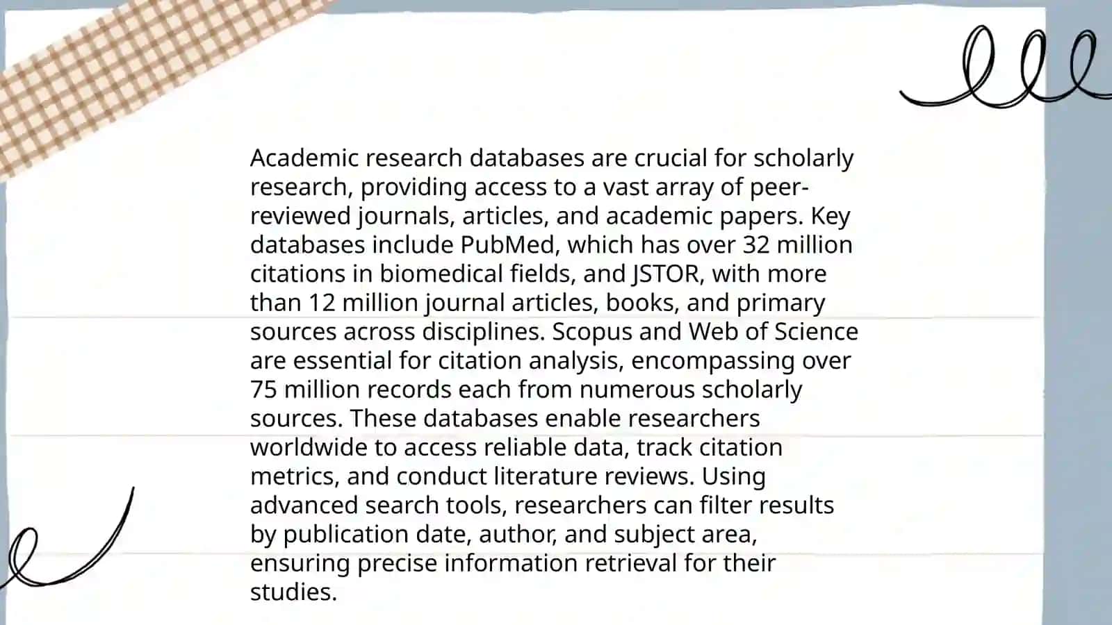 A guide to accessing and navigating academic research databases 3