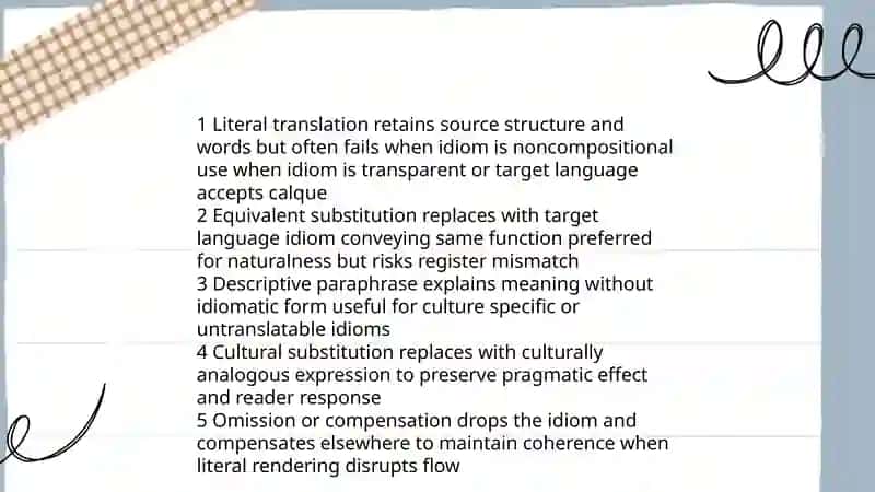 ANALYZE FIVE DIFFERENT TRANSLATION STRATEGIES 3