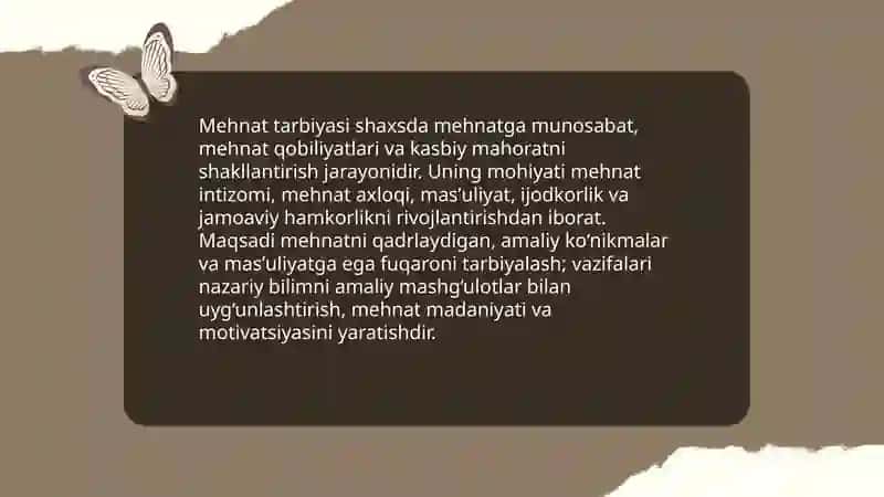 Mehnat tarbiyasi 3
