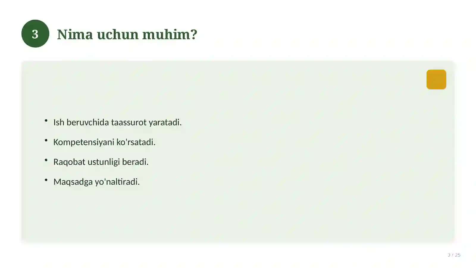Resume (CV) shablon 3