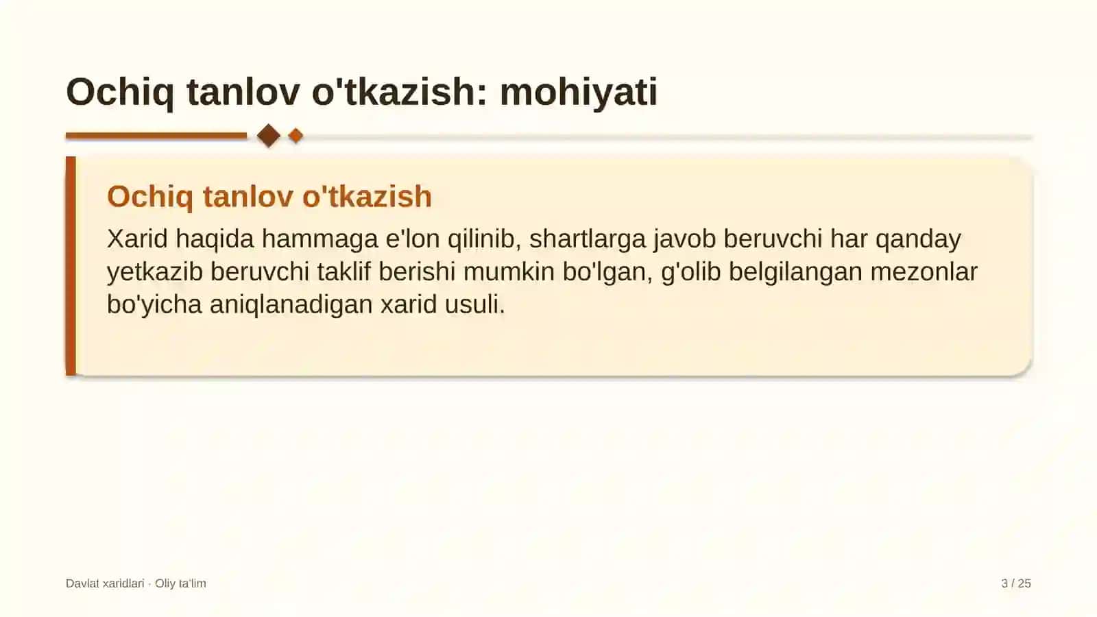 Vinochilik korxonalarida ochiq tanlov o'tkazish 3