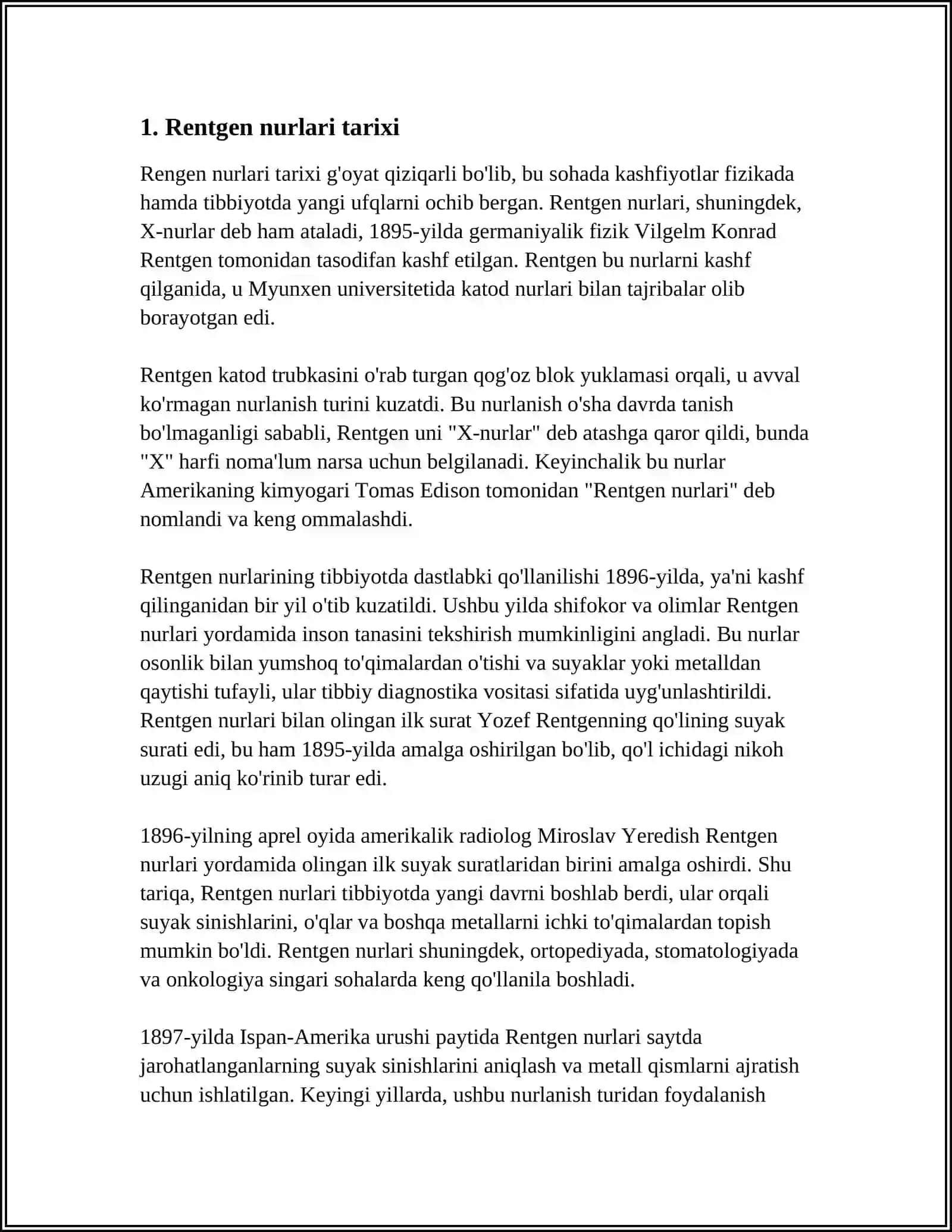 RENTGEN NURLARI, RENTGEN SPEKTRASKOPI 3
