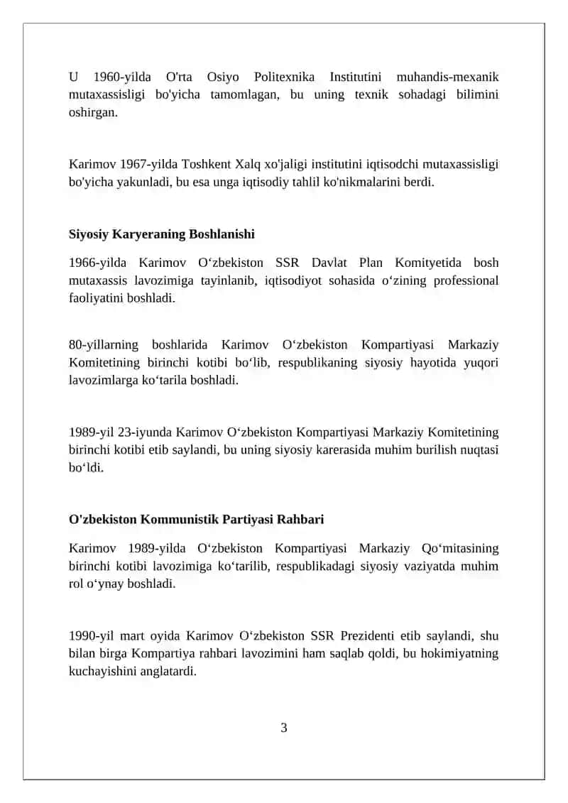 Islom Karimov 3