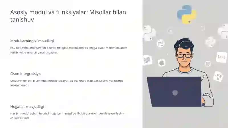 Python Standart Kutubxonasi 3