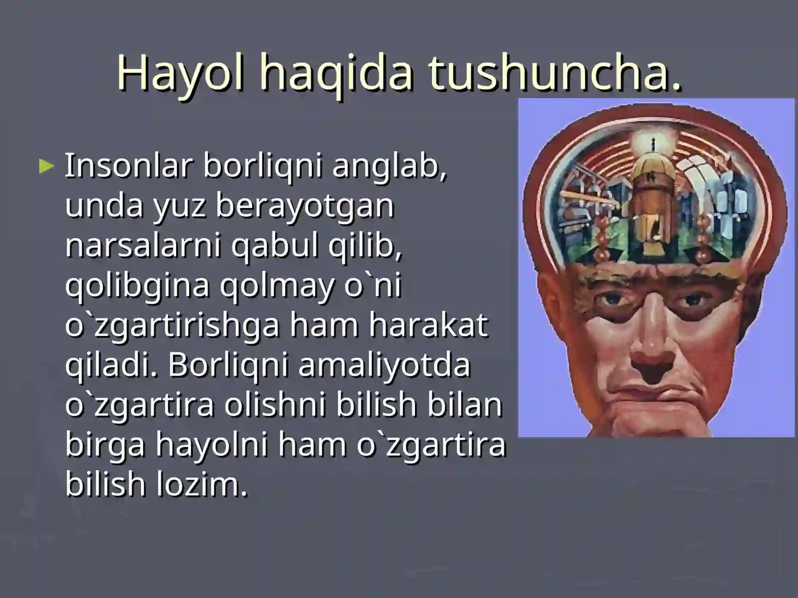 Hayolning Darajasi 3