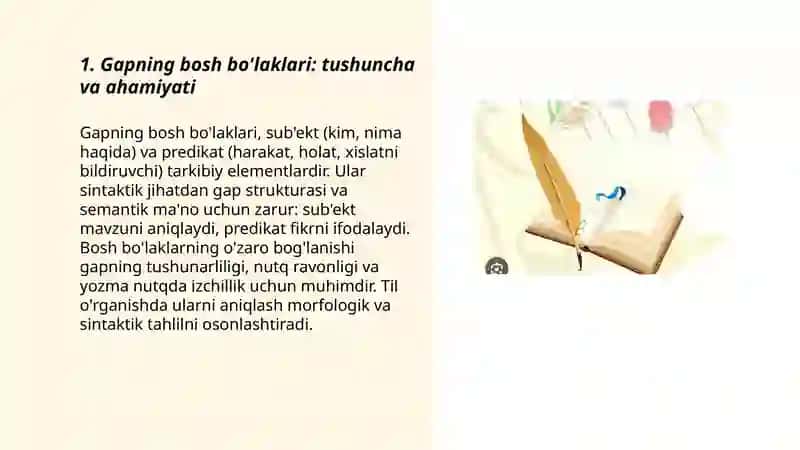 Gapning bosh boʻlaklari 3