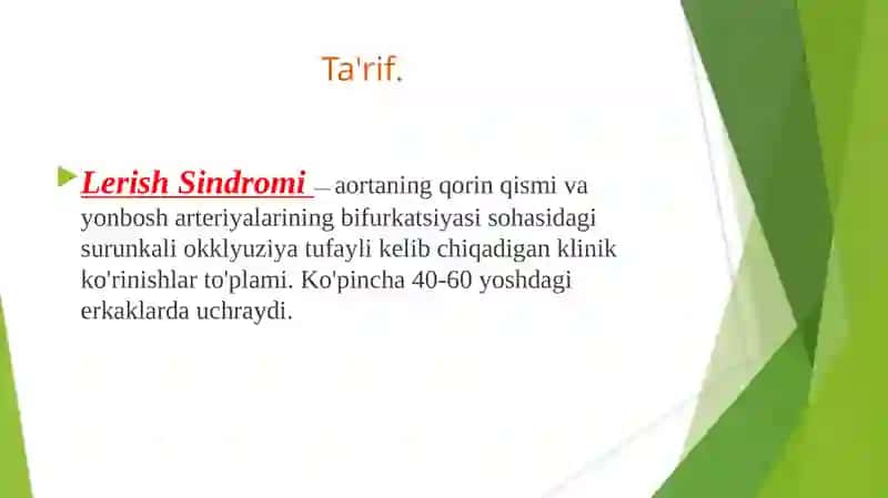 Lerish Sindromi 3