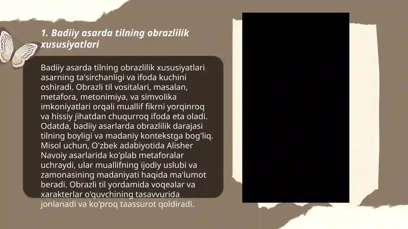 Badiiy asar tilining xususiyatlari 3