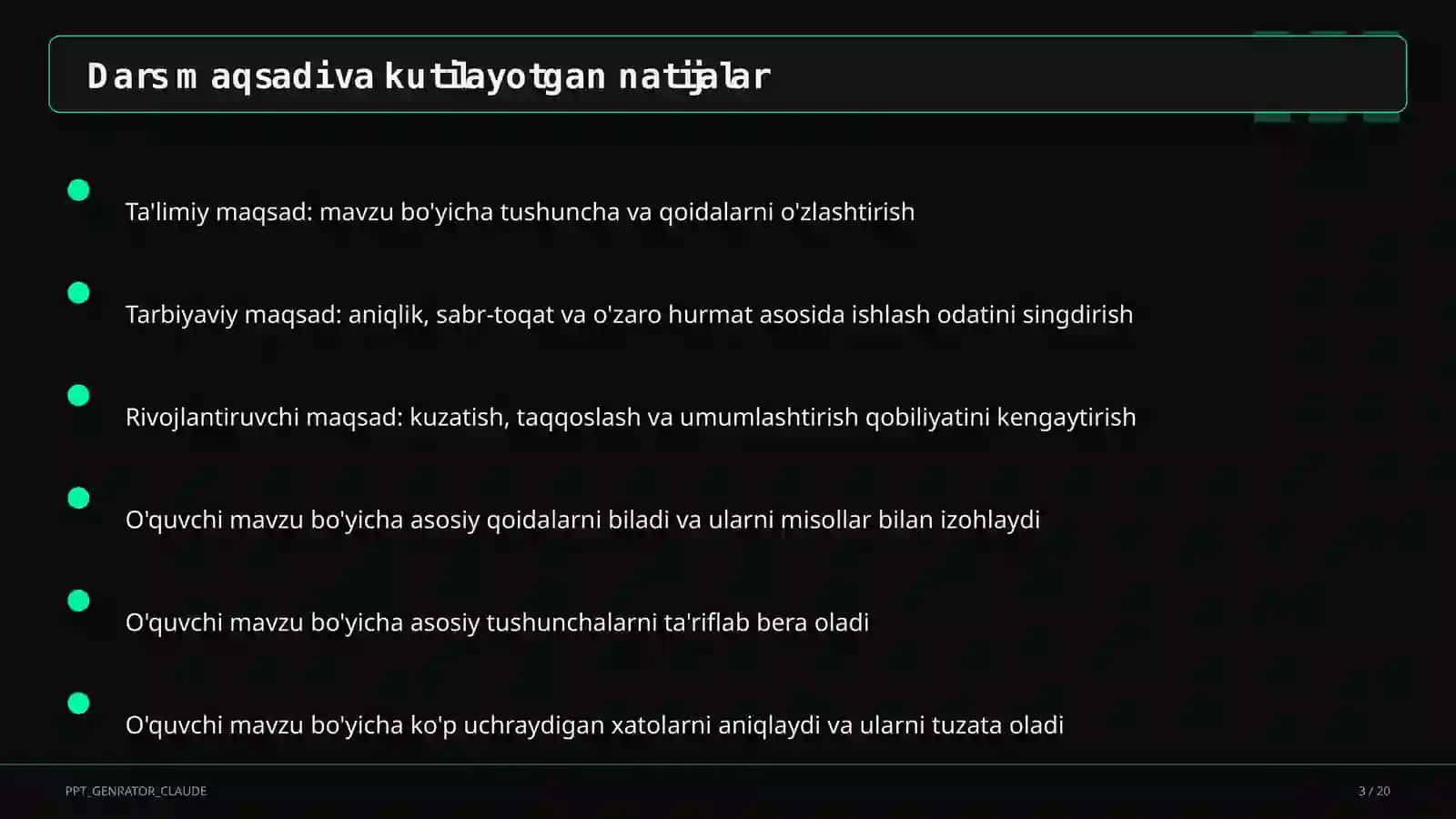 Teskari sinf (flipped classroom) metodikasi 3