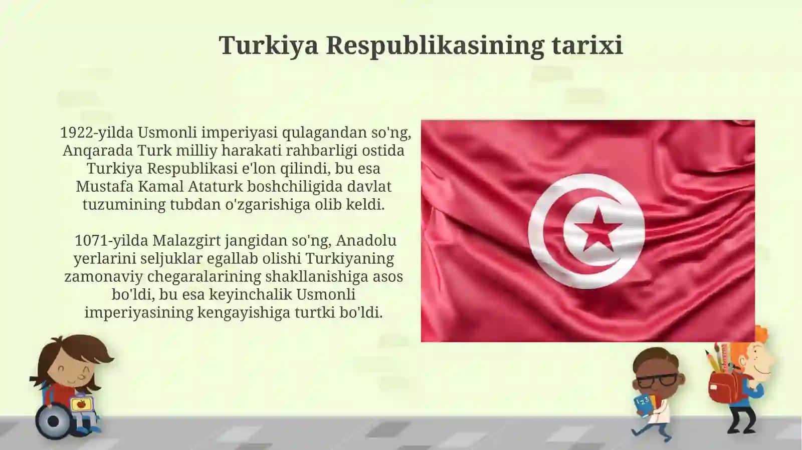 Turkiyа Respublikasining tarixi 3