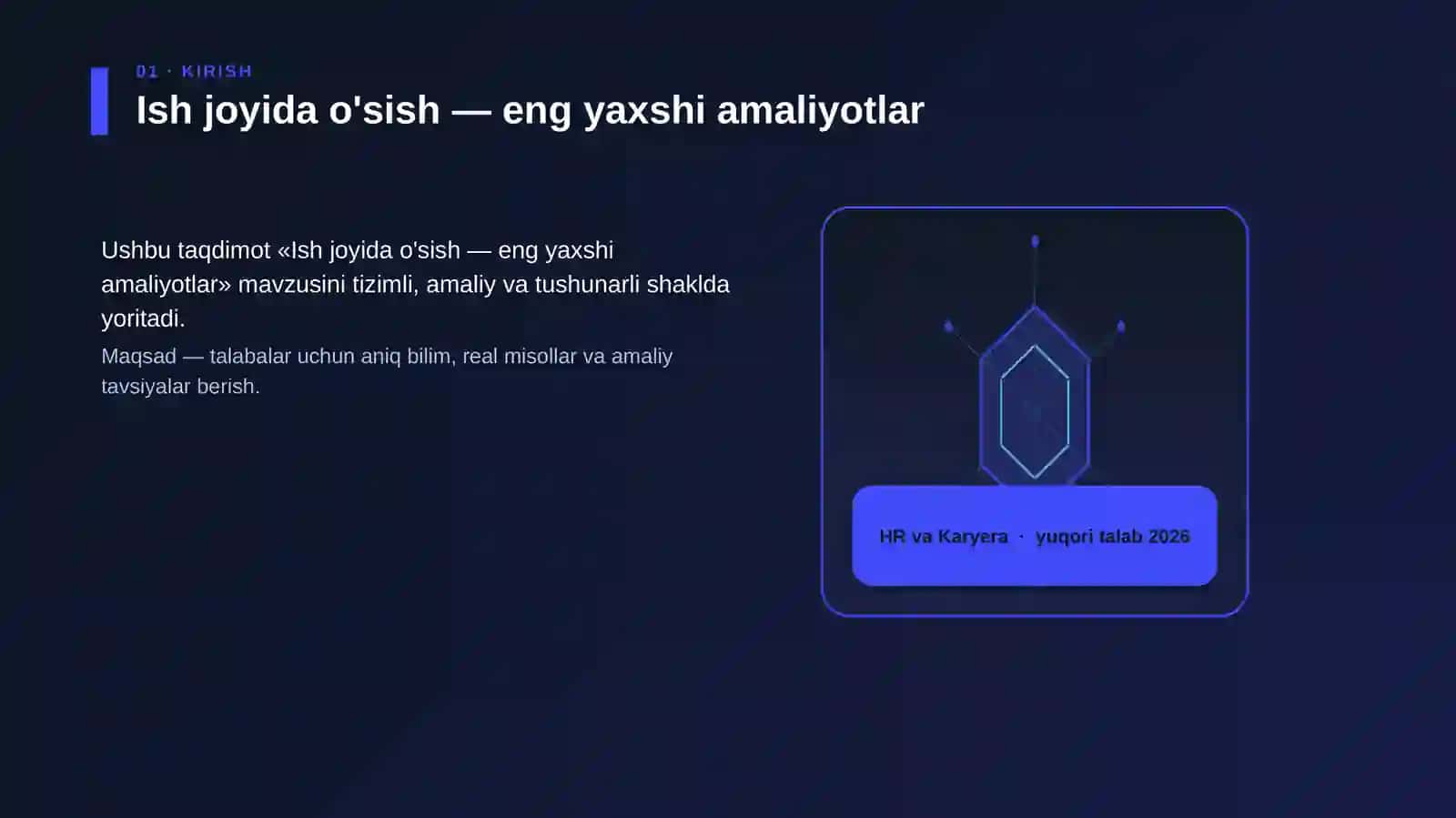 Ish joyida o'sish — eng yaxshi amaliyotlar 3