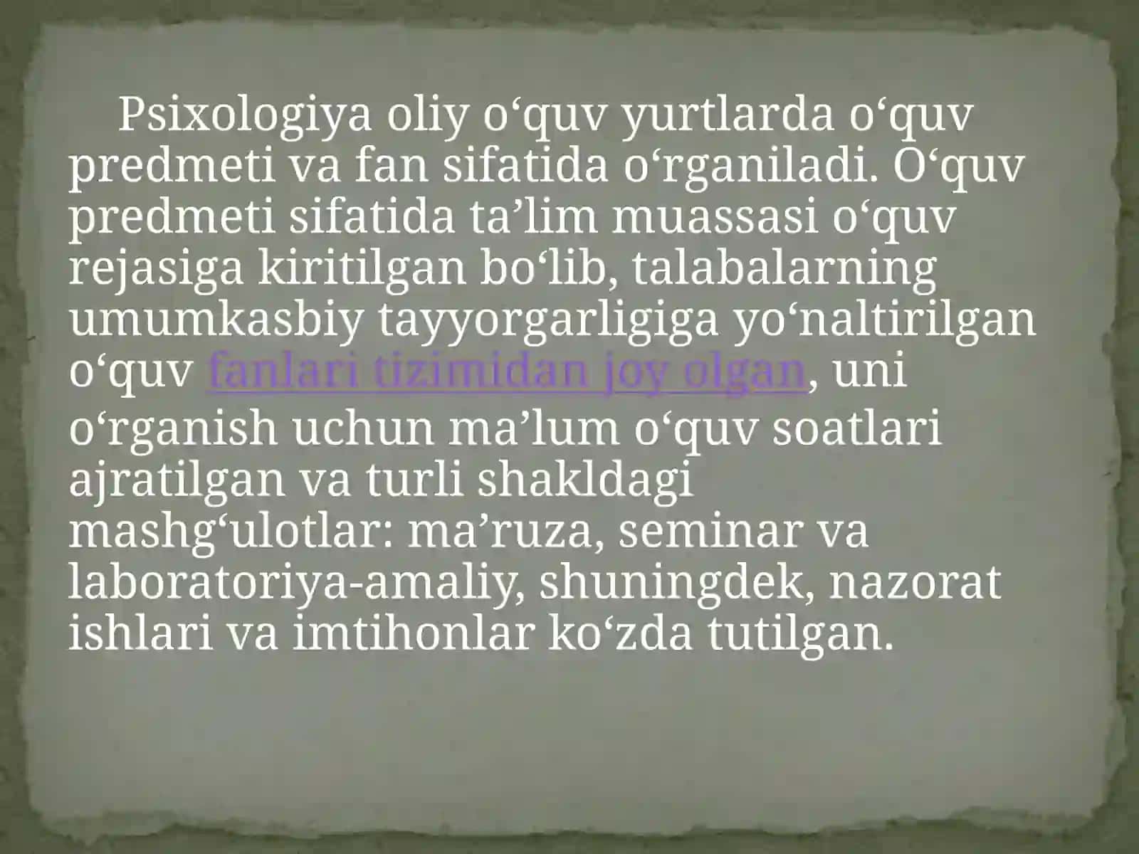 Psixologiyada zamonaviy tendensiyalar 3