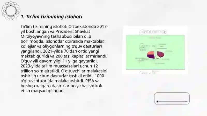 Ta'lim tizimining islohoti 3