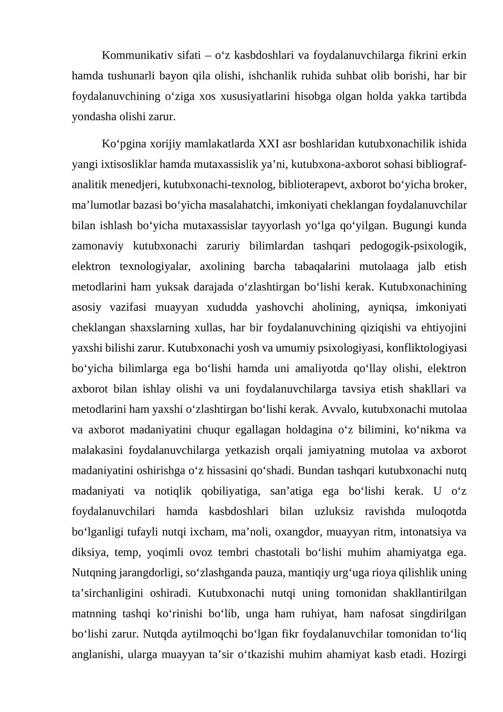 Kutubxonachining vazifalari 3