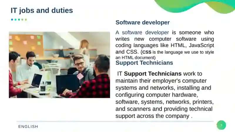 IT jobs and duties 3
