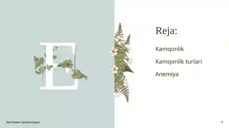 Anemiya 3