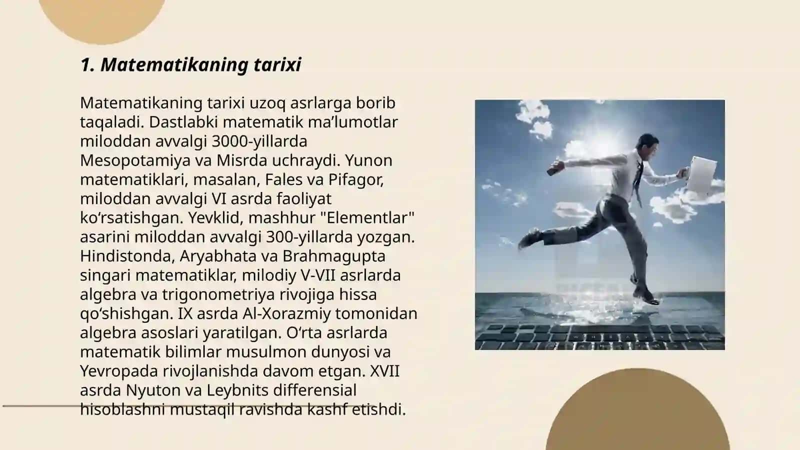 Matematikaning tarixi 3