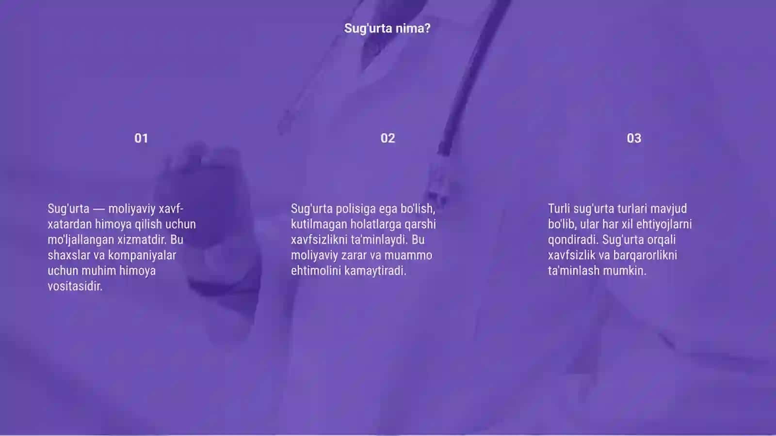 Sug'urta 3