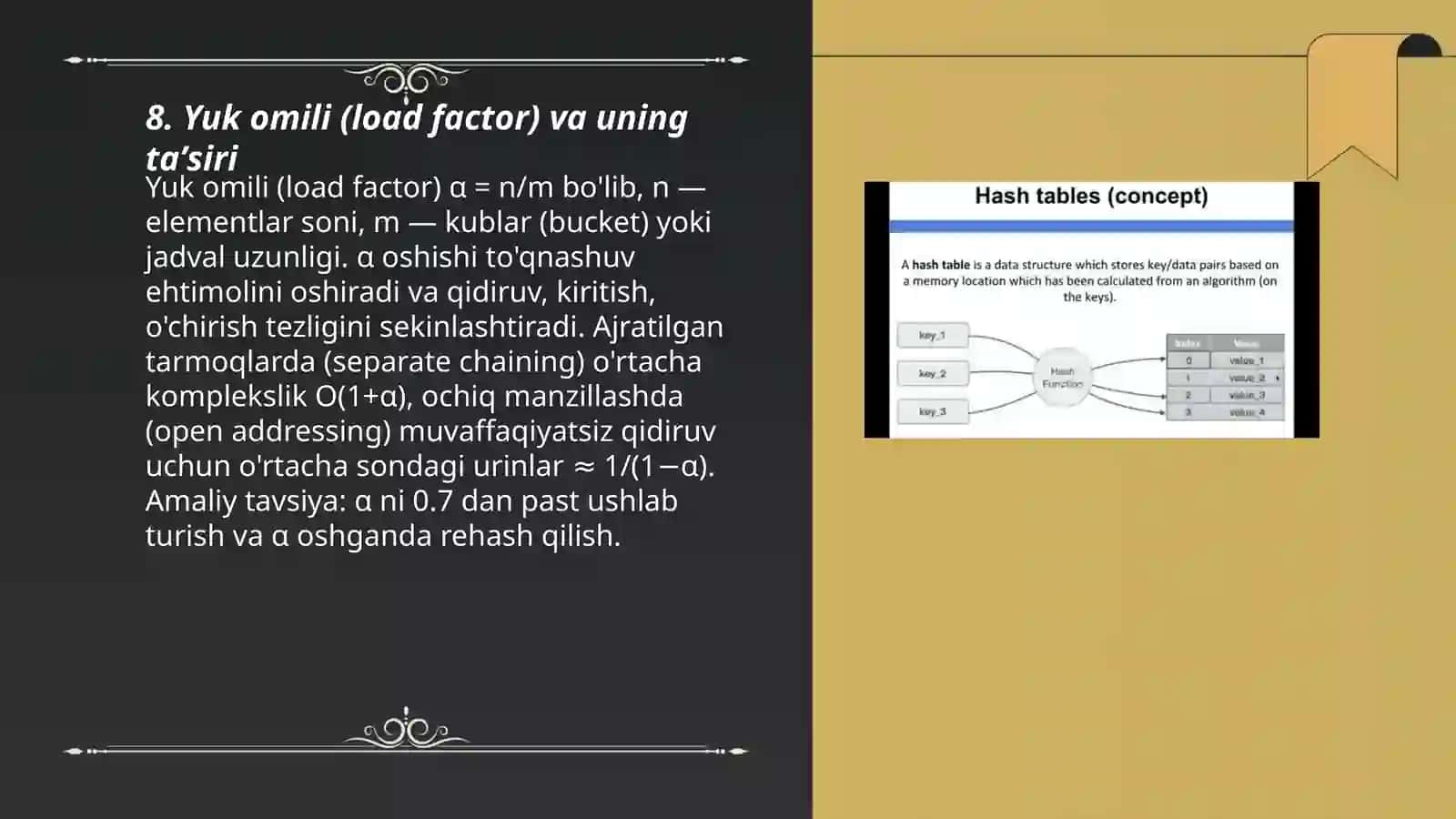 Yuk omili (load factor) 3