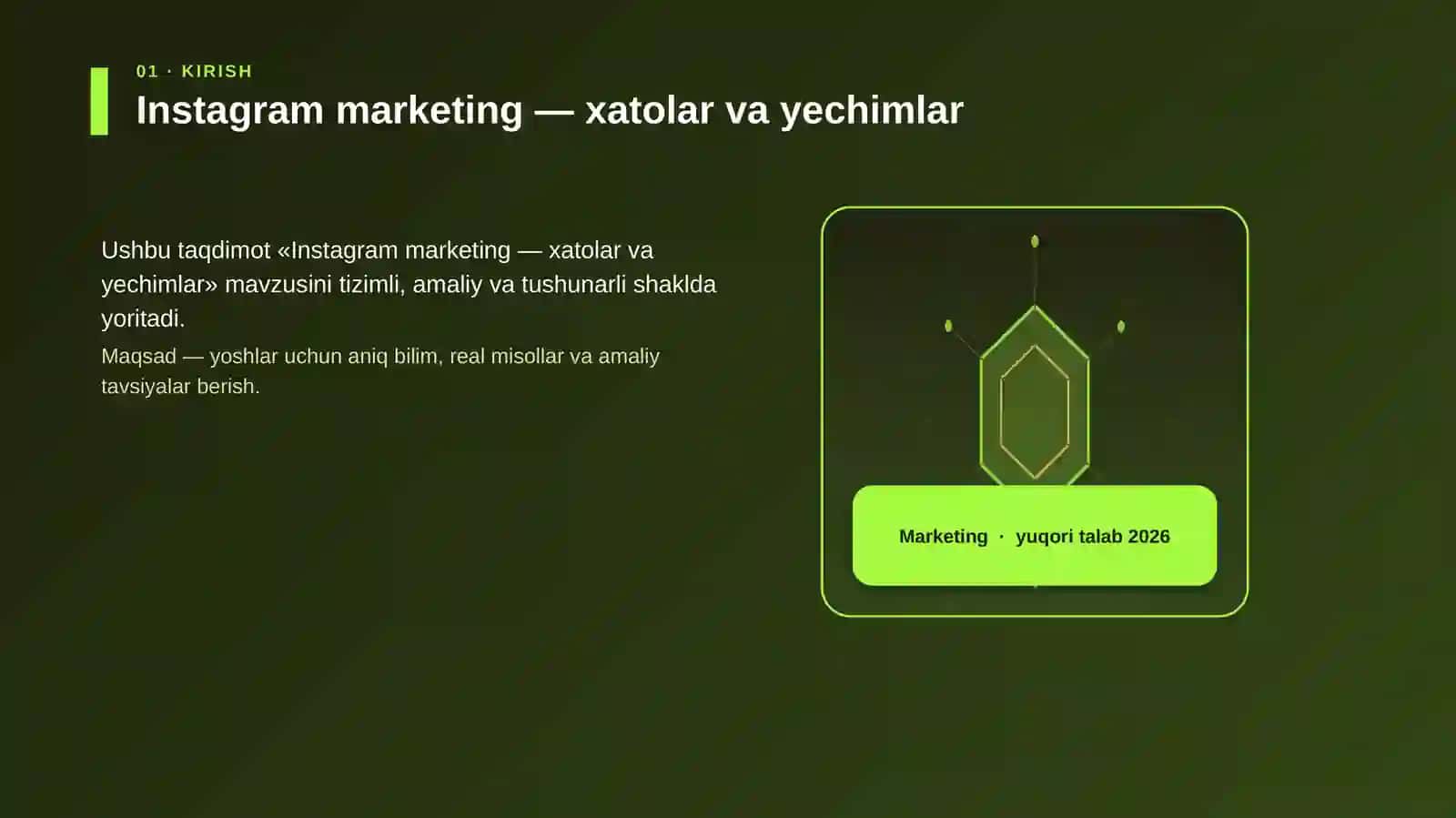 Instagram marketing — xatolar va yechimlar 3