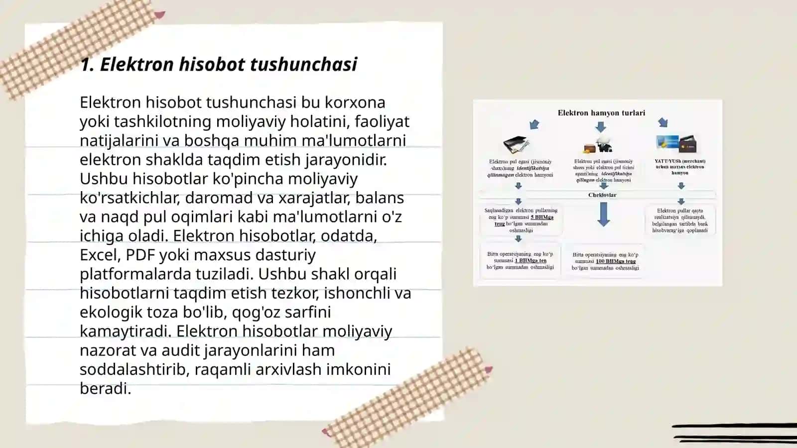 Eliktron hisobot va uni junatish tartibi 3