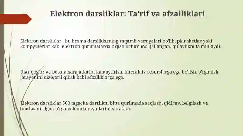 Elektron darsliklar 3