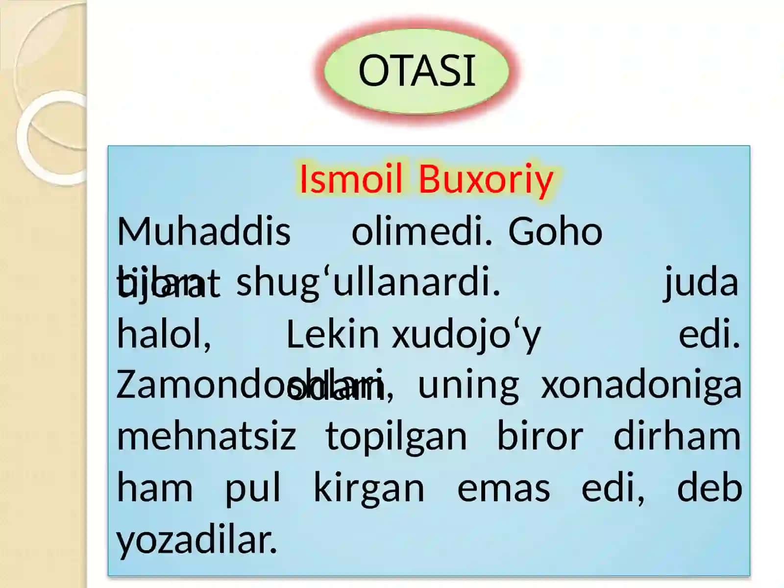 IMOMAL-BUXORIY 3