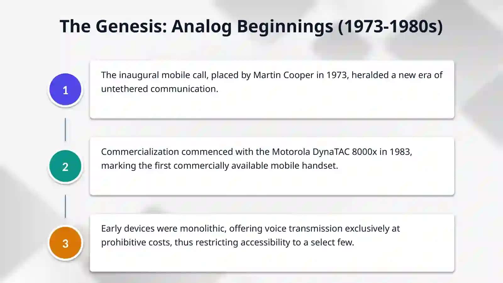 History of mobile phone 3