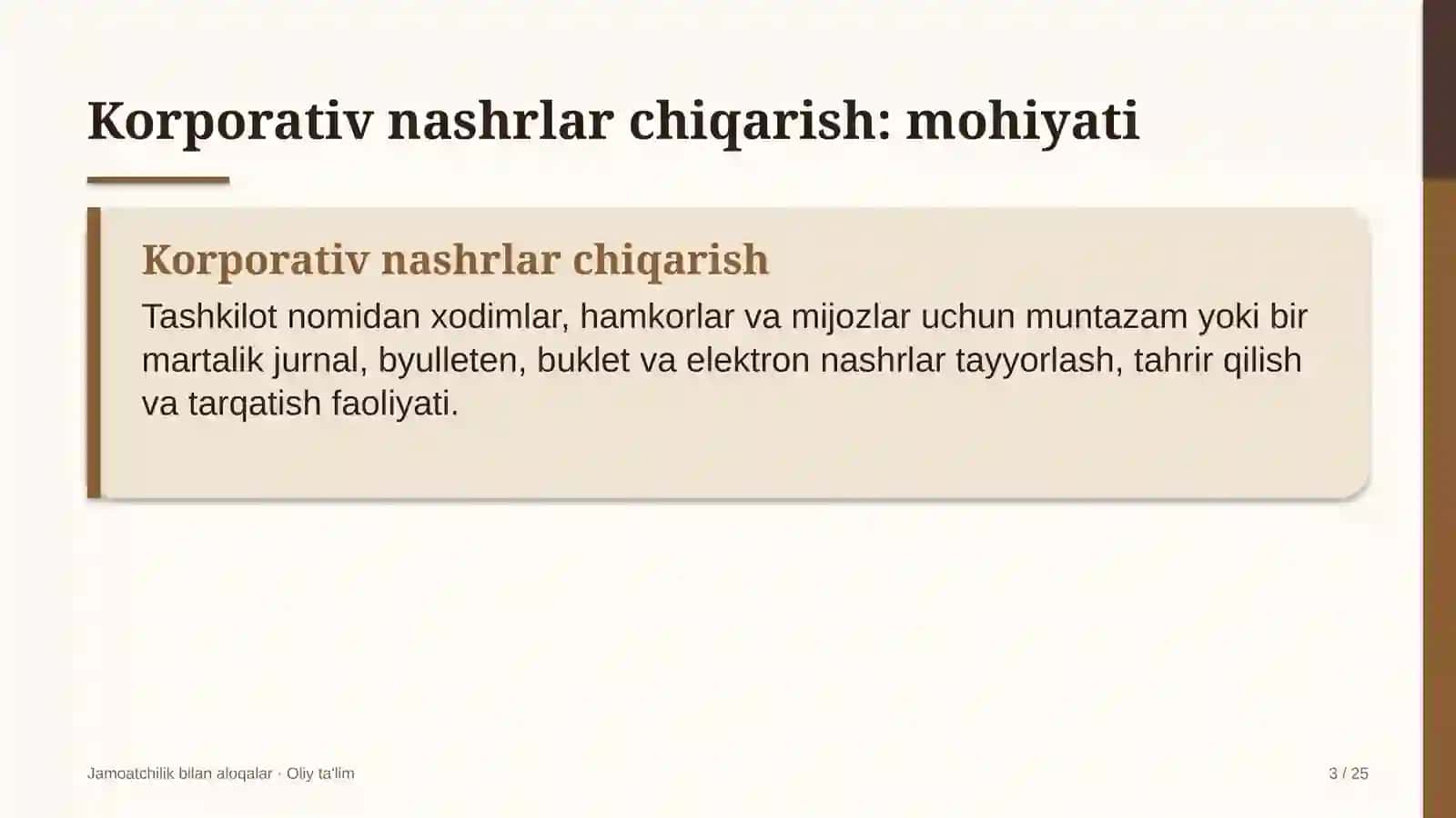 Hakamlik sudlarida korporativ nashrlar chiqarish 3