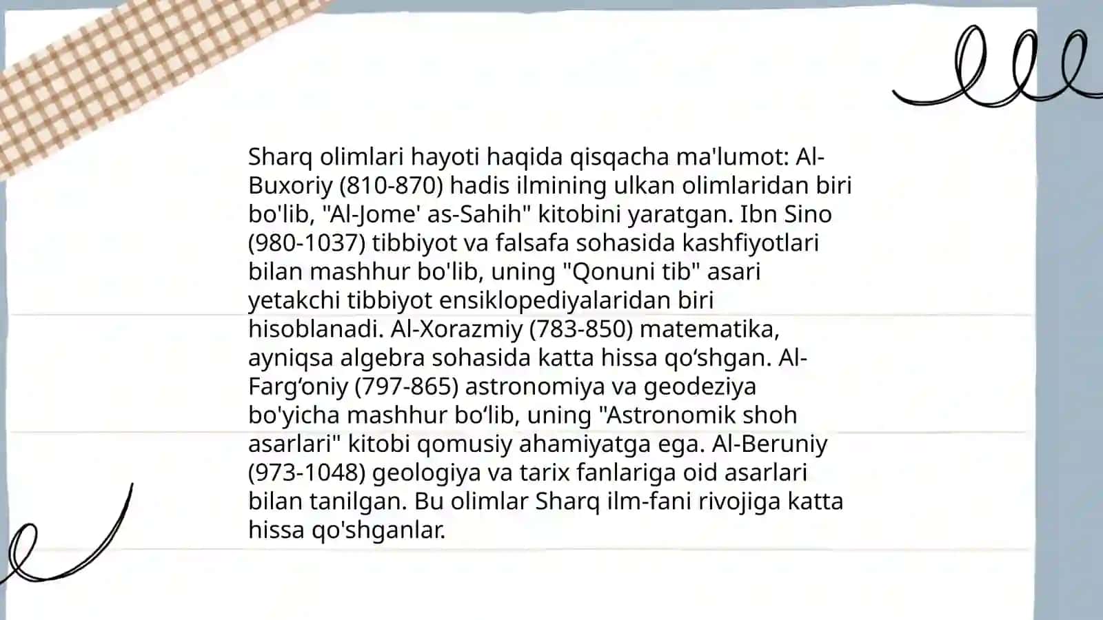 Sharq allomalari 3