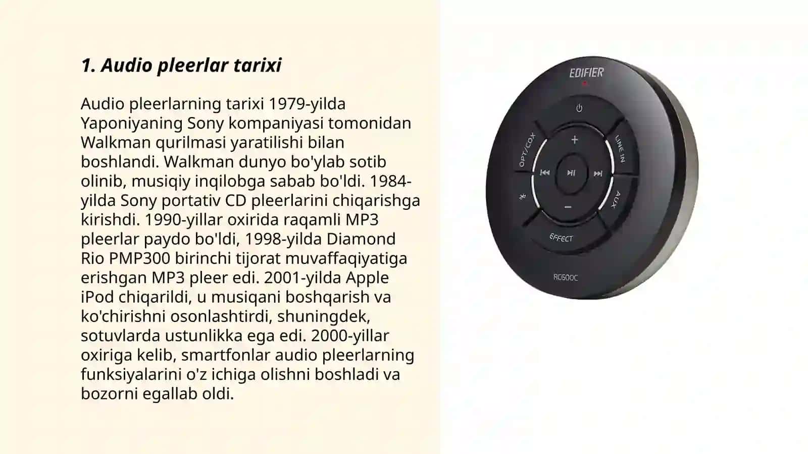 Audio Playerlar 3