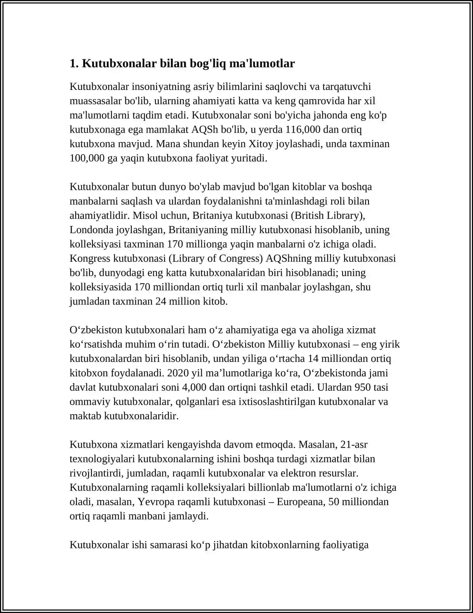 READING RESOURCES DATABASE 3